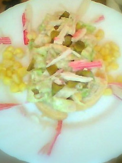 Una foto de Ensalada de cangrejo y mayonesa