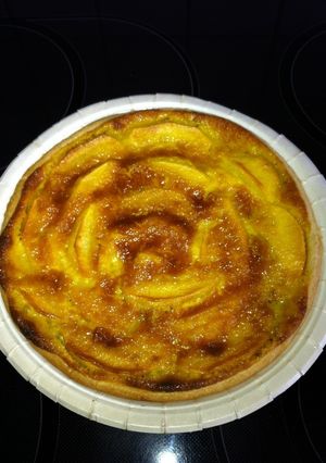 Una foto de Tarta de manzana con Quark (Wähe)