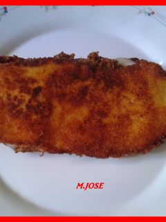 Una foto de Escalopines rellenos de queso y foie