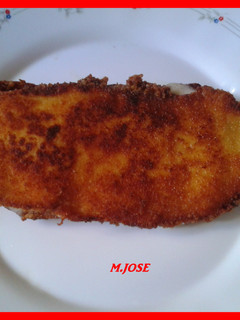 Una foto de Escalopines rellenos de queso y foie