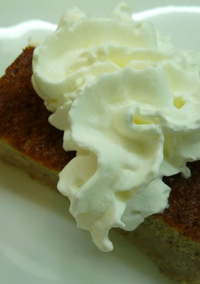Una foto de Plum cake de plátano