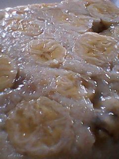 Una foto de Budín helado de pan y bananas