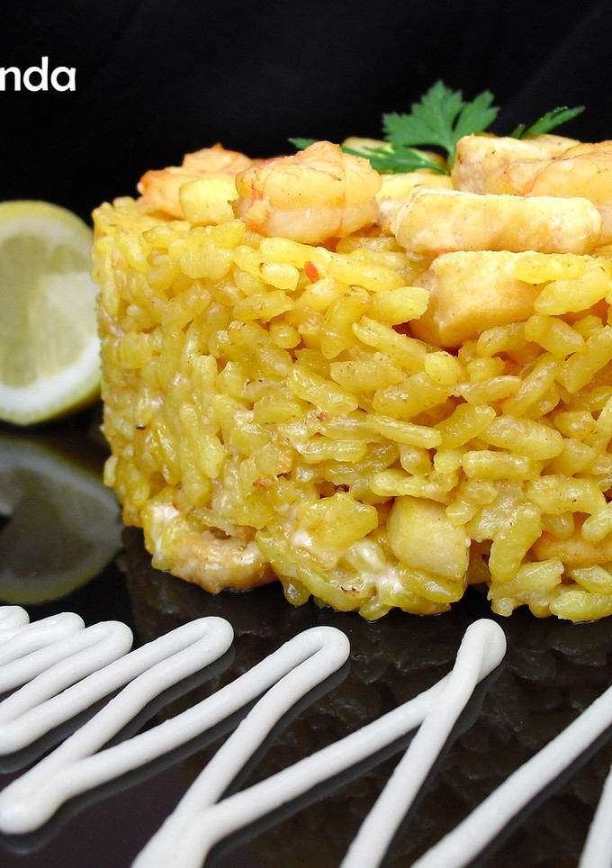 Una foto de Arroz a banda a mi gusto
