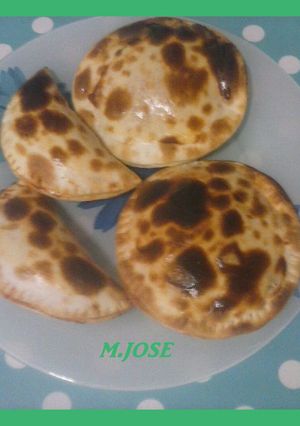 Una foto de Empanadillas de queso con membrillo