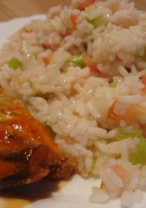 Foto principal de Ensalada de arroz rápida
