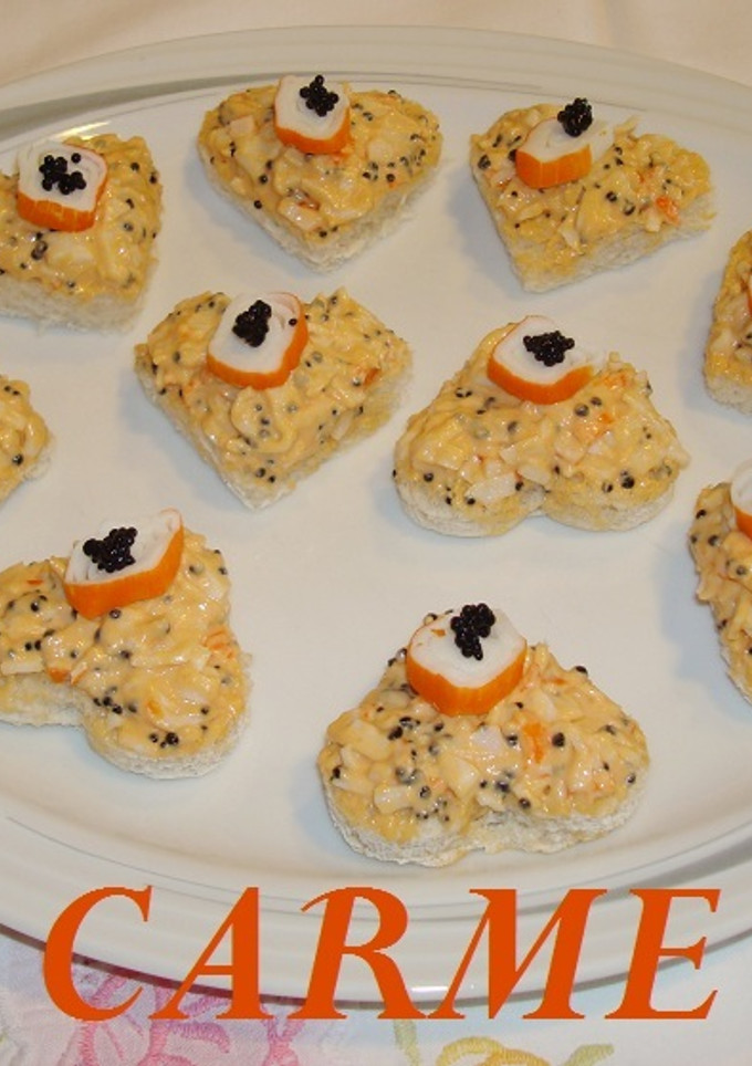 Una foto de Canapés especiales