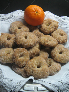 Una foto de Rosquillas de naranja al horno