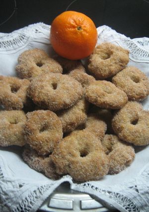 Una foto de Rosquillas de naranja al horno