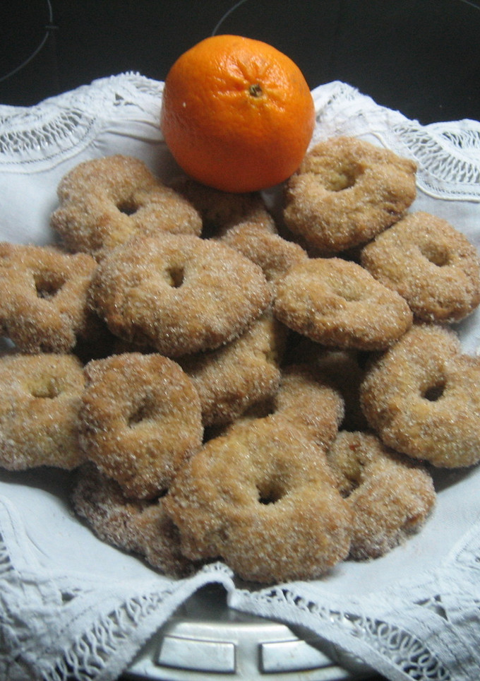 Una foto de Rosquillas de naranja al horno