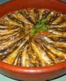 Cazuela de arroz con boquerones