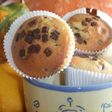 Magdalenas de plátano con chocolate
