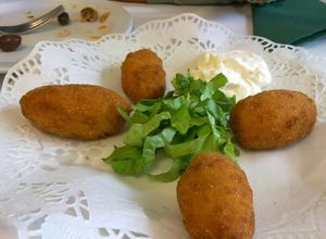 Una foto de Croquetas de pescado