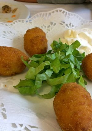 Una foto de Croquetas de pescado