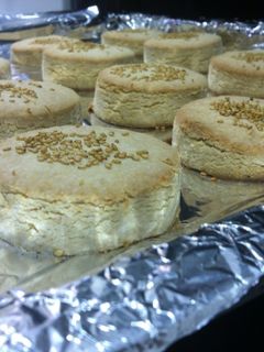 Una foto de Polvorones de navidad