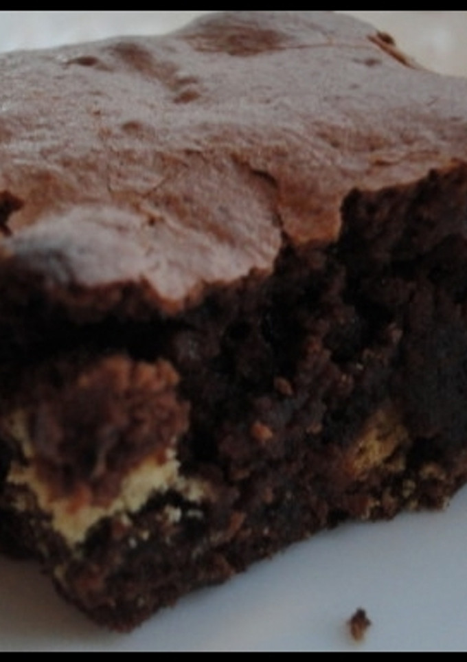 Una foto de Brownie de chocolate receta en microondas