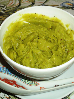 Una foto de Guacamole fácil