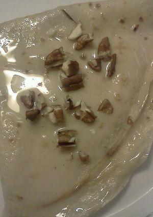 Una foto de Crepas con dulce de la lechera