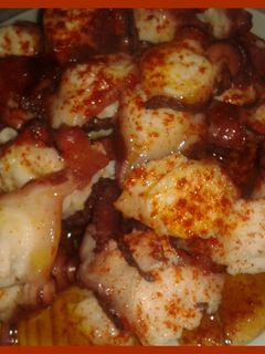 Una foto de Pulpo a la gallega con patatas