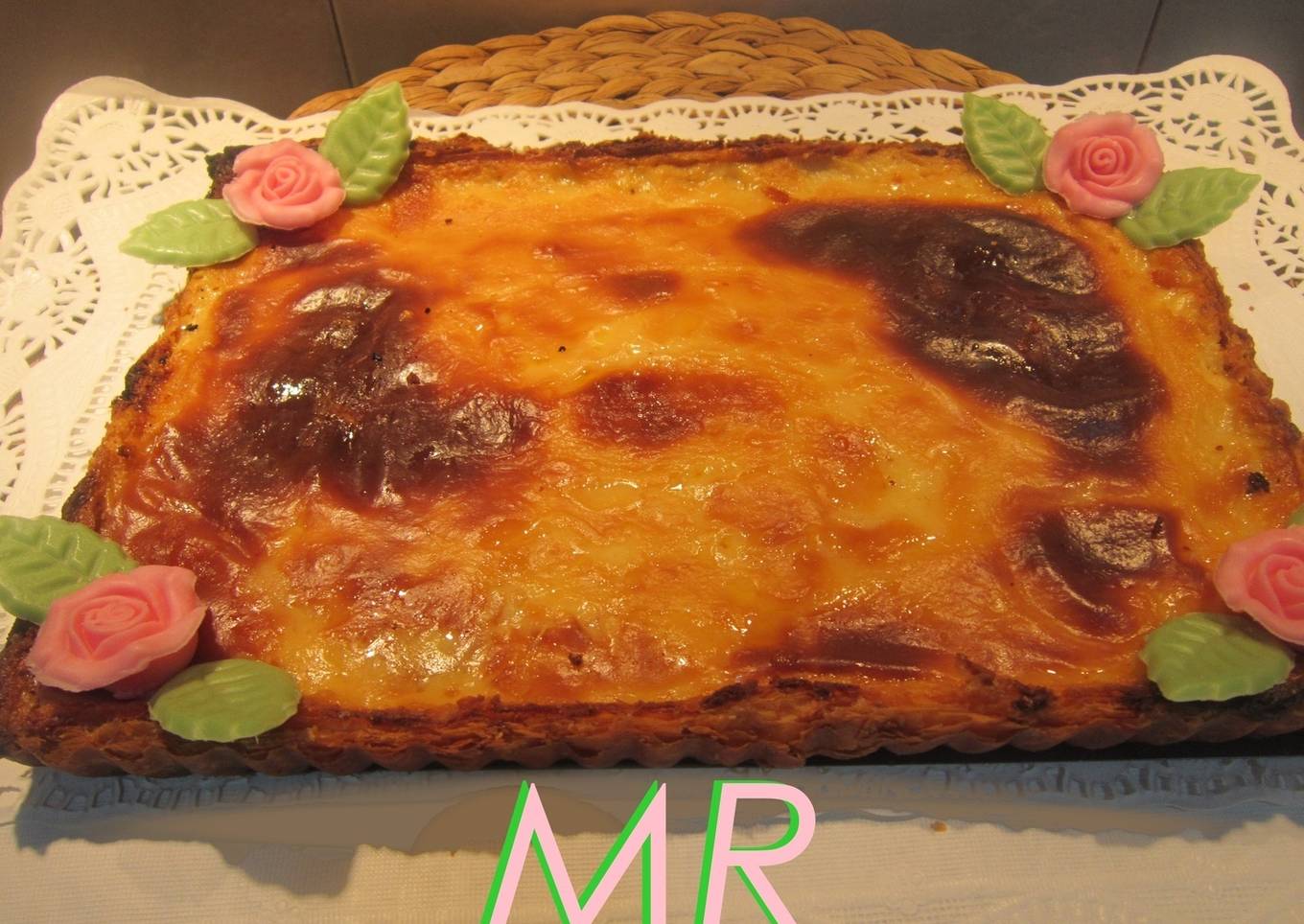 Tarta de sémola y queso (2 recetas)