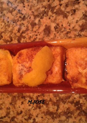 Una foto de Leche frita fácil