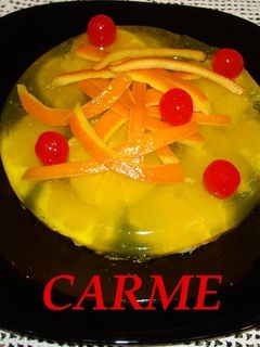 Una foto de Gelatina de cítricos