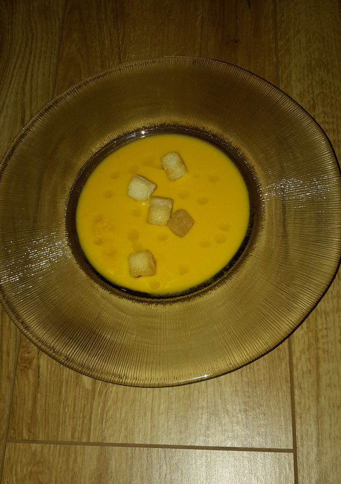 Una foto de Puré de calabaza Thermomix