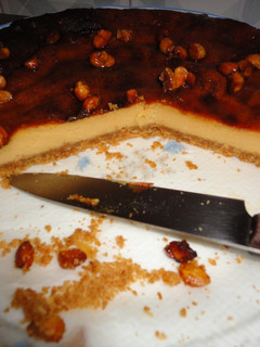 Una foto de Tarta de turrón de Jijona