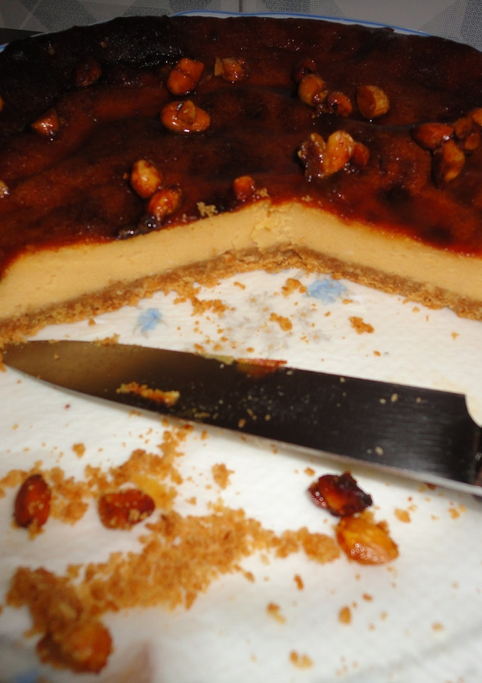 Una foto de Tarta de turrón de Jijona