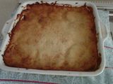 Pastel de berenjenas con picadillo