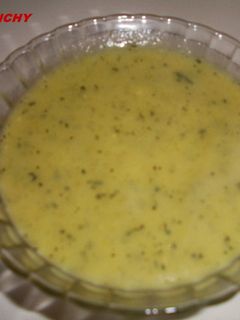 Una foto de Crema de calabacin al curry