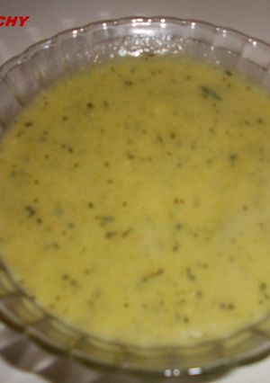 Una foto de Crema de calabacin al curry