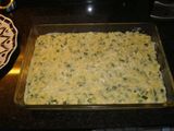 Pastel de calabacines y queso