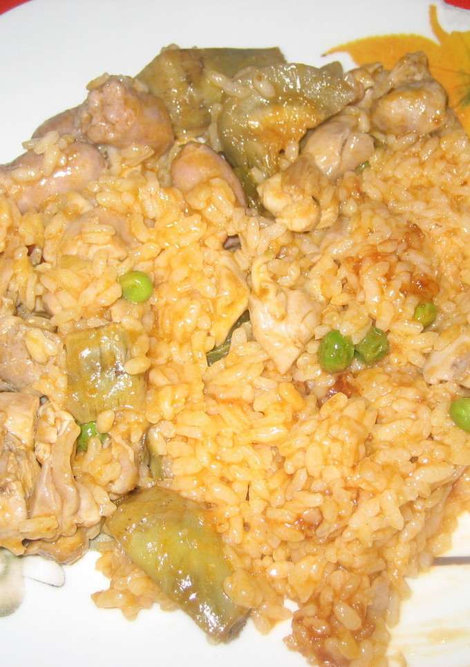 Una foto de Arroz de pollo y conejo (Esther)