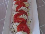 Ensalada de tomate y queso 