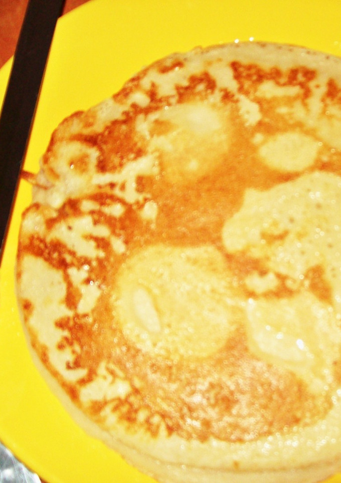 Una foto de Blinis o las tortitas rusas