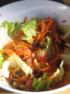 Una foto de Ensalada con frutos de otoño