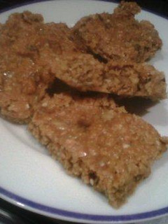 Una foto de Galletas de avena (Flapjacks)