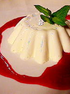 Una foto de Flan Blanco