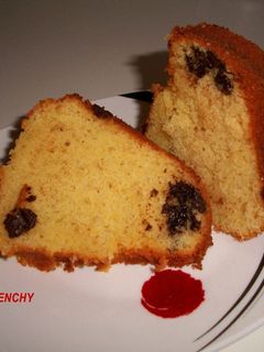 Una foto de Bizcocho con lagrimitas de chocolate