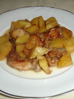 Una foto de Escabeche de conejo y magro