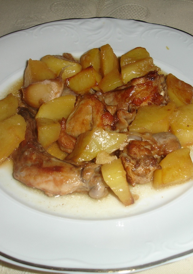 Una foto de Escabeche de conejo y magro