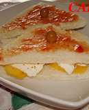 Sandwiches de queso fresco