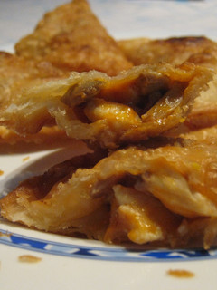 Una foto de Empanadillas de pollo y champiñones