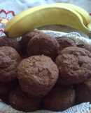 Muffin de chocolate y café