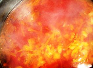 Foto principal de Borsch o sopa ucraniana de remolacha