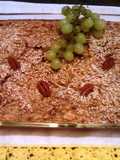 Budin de varios panes con manzana