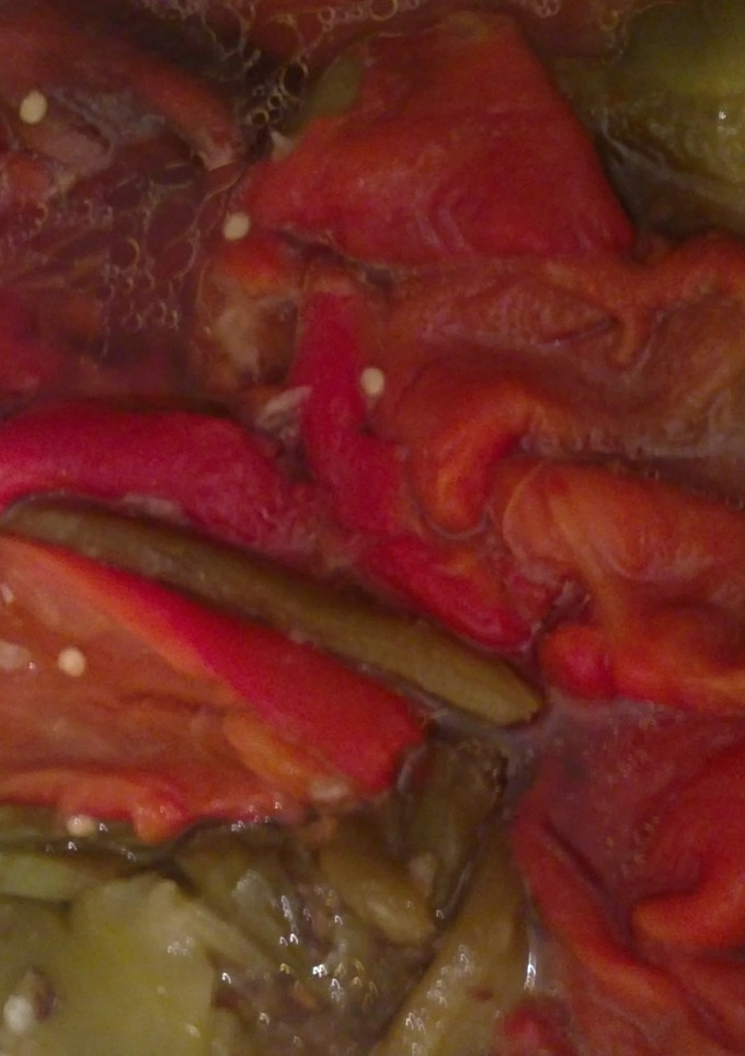 Una foto de Ensaladita de pimientos