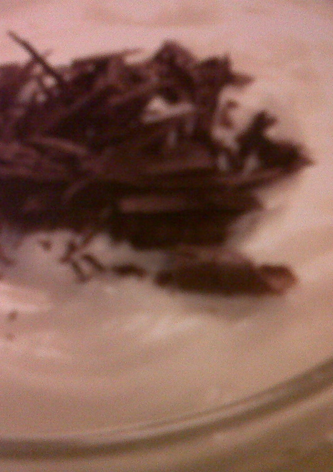 Una foto de Copa de chocolate blanco