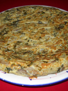 Foto principal de Tortilla de setas y acelgas