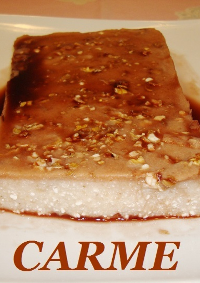 Una foto de Pastel de requesón y plátano